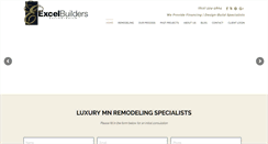 Desktop Screenshot of excelbuildersmn.com