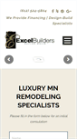 Mobile Screenshot of excelbuildersmn.com